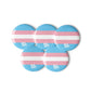 Transgender Pride Flag Pins - Set of 5 (1.25")