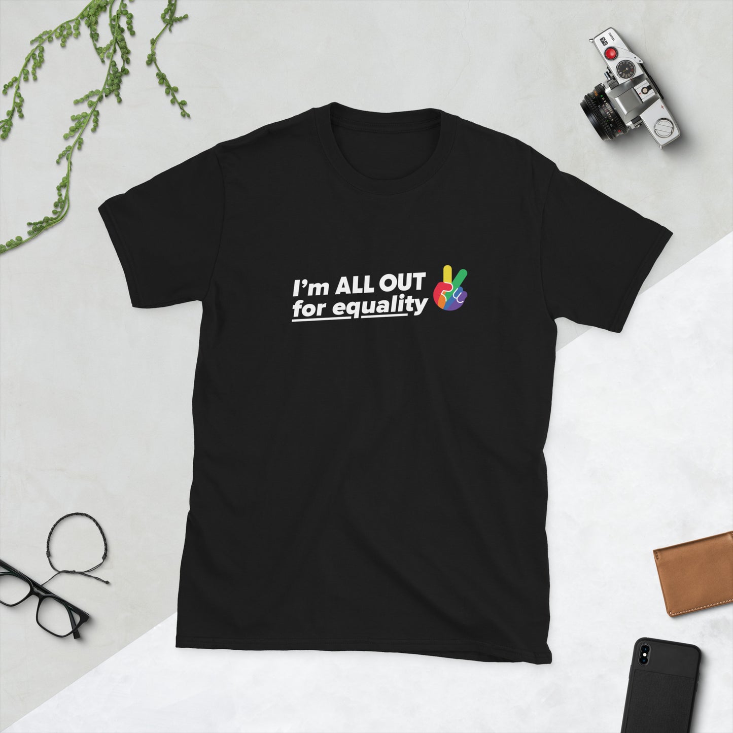 All Out for Equality - Short-Sleeve Unisex T-Shirt