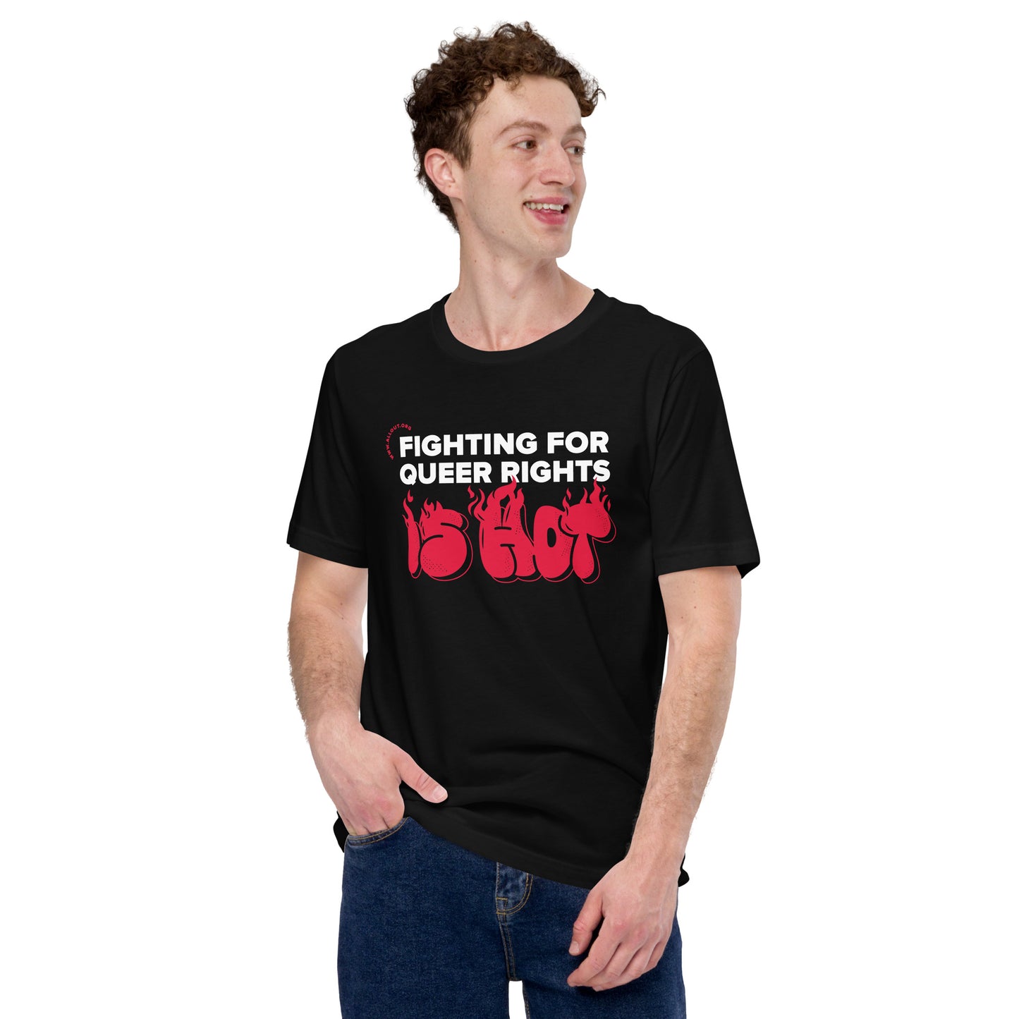 ...Is Hot - Black Unisex T-Shirt