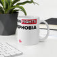 This Mug Fights Transphobia - White Ceramic