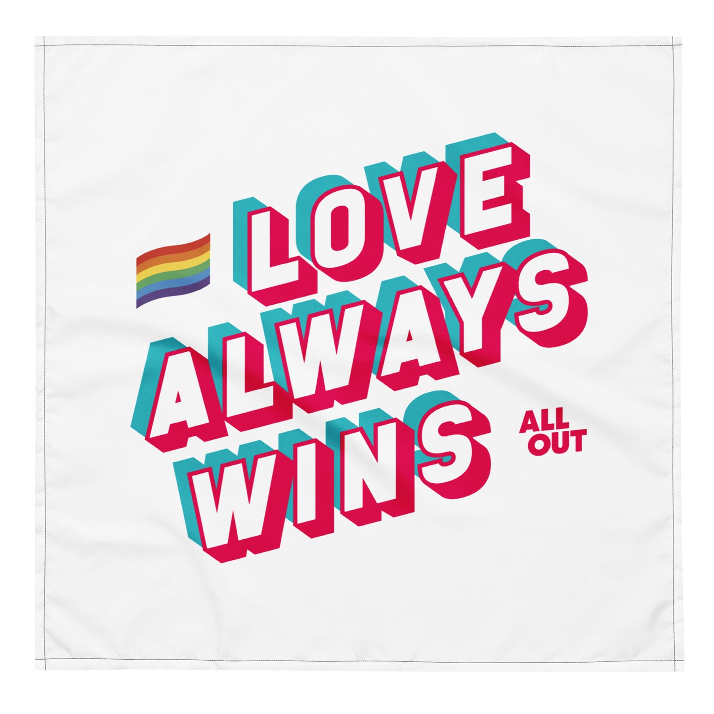 Love Always Wins - Bandana