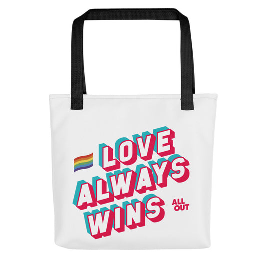 Love Always Wins - Tote bag