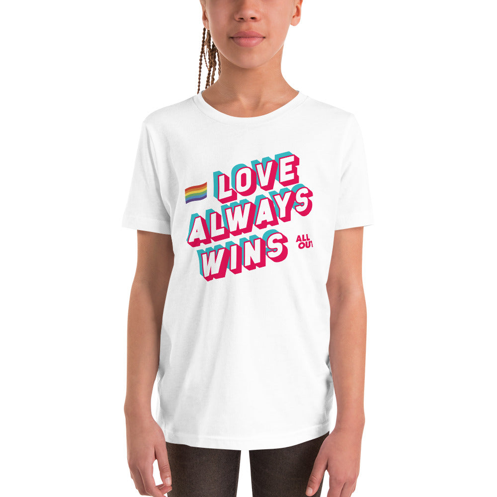 Love Always Wins - Youth T-Shirt